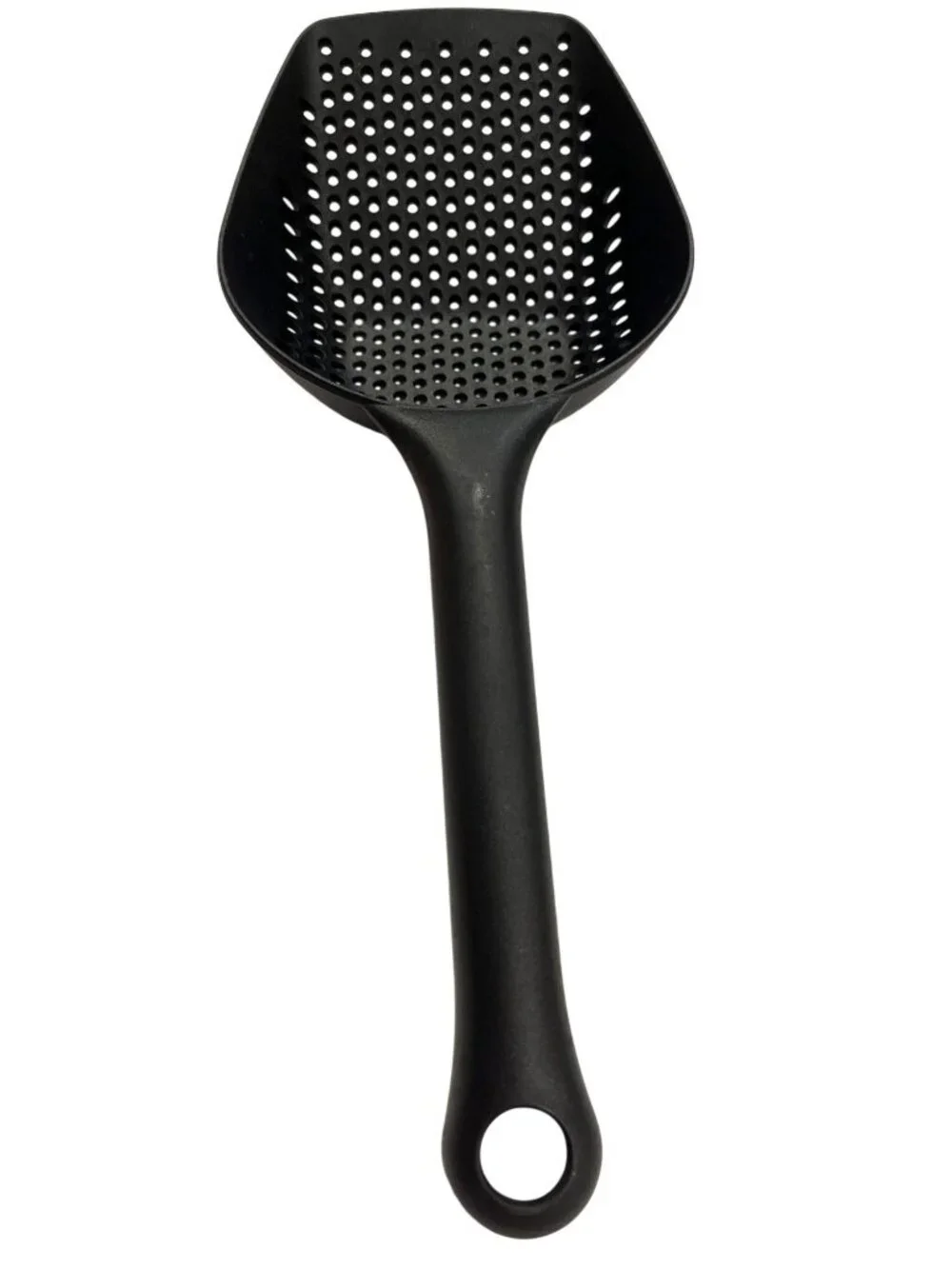Cooking Concepts Plastic Kitchen Scoop with Strainer Holes, 14 in 14x5  1i